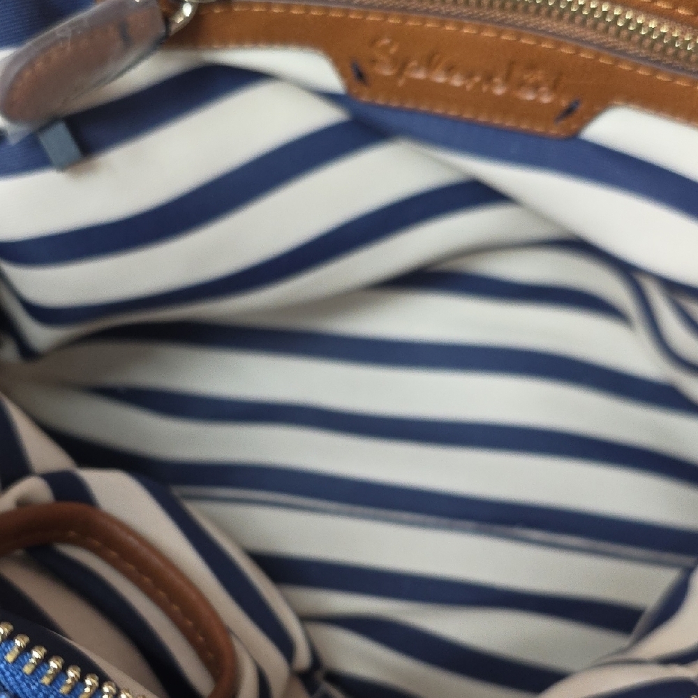 Splendid Striped Satchel 2 Way Bag - Picture 5 of 6